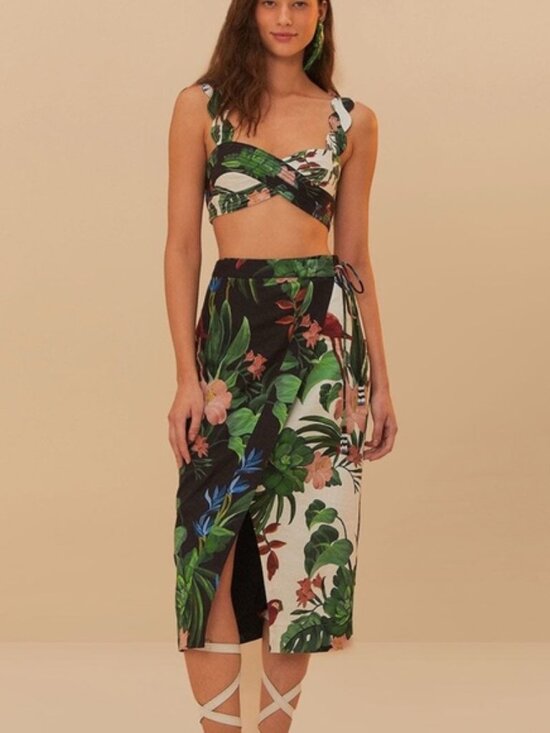 FARM Rio Dresses & Skirts - FARM Rio Black and White Skirt